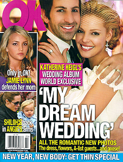 Illustration for article titled This Week In Tabloids: Katherine Weds; The Jolie-Pitts Continue To Exist